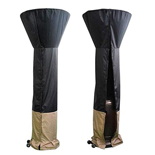 fllyingu Cubierta Protectora para Calentador de Patio Funda Estufa,Cubierta Impermeable Tela Oxford Resistente con Forma de Hongo para Patio de Jardín al Aire Libre