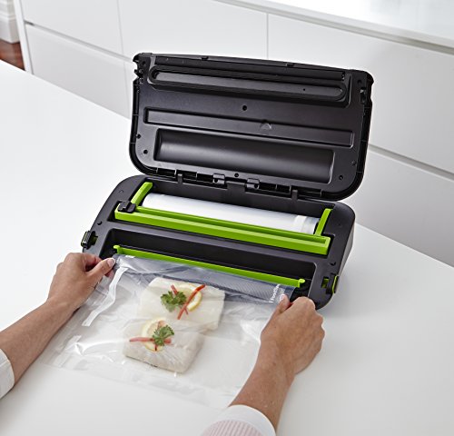 FoodSaver FFS002X Envasadora al vacío, 140 W, plástico, Negro