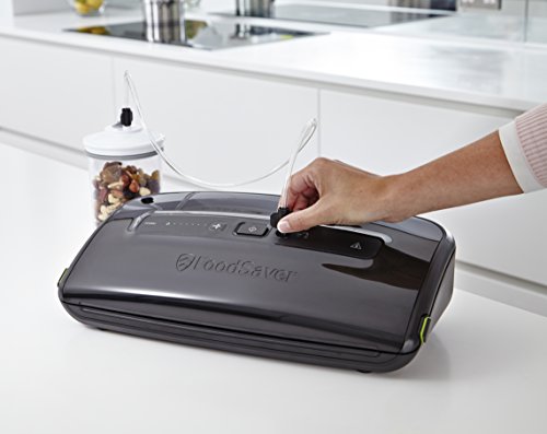 FoodSaver FFS002X Envasadora al vacío, 140 W, plástico, Negro