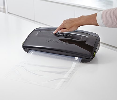 FoodSaver FFS002X Envasadora al vacío, 140 W, plástico, Negro