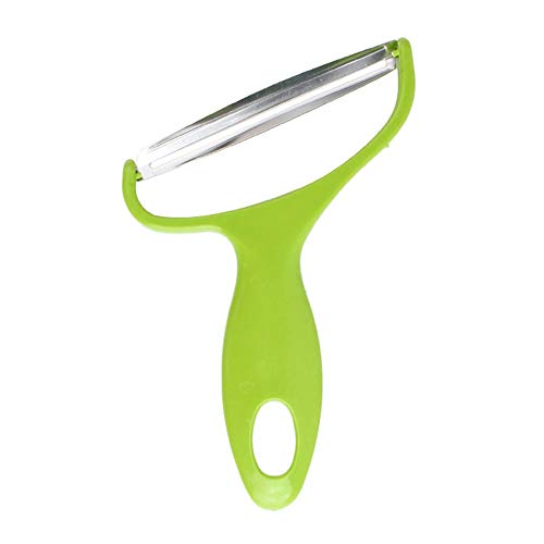 Forma-Y Pelador Hortofrutícola Pelador Acero Inoxidable Giratorio Hoja Repollo Rallador Boca Ancha Para Zanahoria Patata Fruta