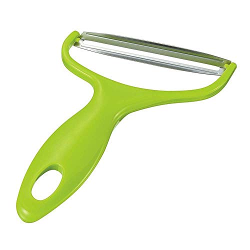 Forma-Y Pelador Hortofrutícola Pelador Acero Inoxidable Giratorio Hoja Repollo Rallador Boca Ancha Para Zanahoria Patata Fruta