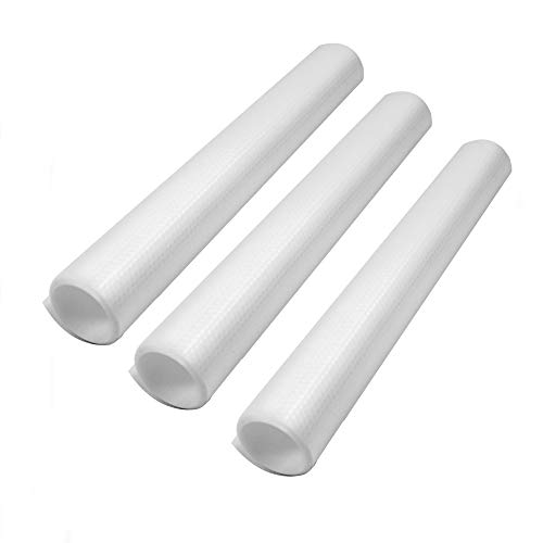 Forro de cajones - 3 Rollos | Alfombrilla lavable e impermeable para nevera | Armario, estante y protector de cajones | Revestimiento de encimera personalizable | Pukkr