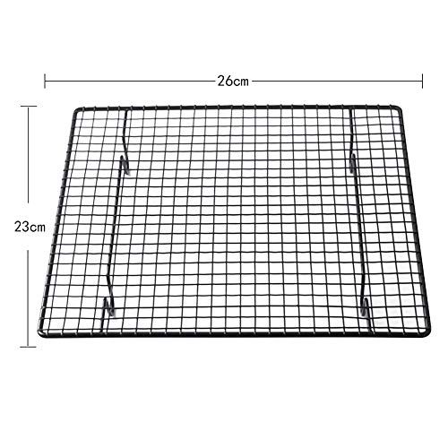 Fovely Bandeja para Enfriar Pasteles, Rejilla Antiadherente para Enfriar Pasteles, Rejilla para Enfriar Galletas Rejilla para Enfriar Hornear para panes Frescos para Galletas Galletas Galletas