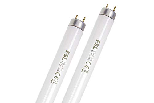 fraxinus Repuesto de Tubo Ultravioleta de 10W, Bombilla UV para el eliminador eléctrico de Insectos, 20W (Bombilla de 10W 2PCS)