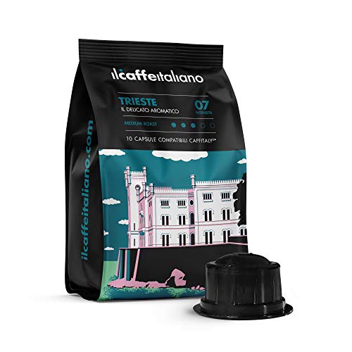 FRHOME - Caffitaly 100 Càpsulas compatibles - Il Caffè Italiano - Mezcla Trieste Intensidad 7