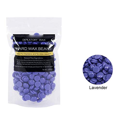 Frijoles Frijoles cera del retiro cera depilatoria de depilación rápida habichuelas Herramientas Alergia de belleza para las patas laterales volver tipo 1bag lavanda