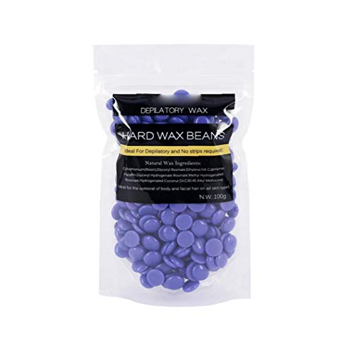Frijoles Frijoles cera del retiro cera depilatoria de depilación rápida habichuelas Herramientas Alergia de belleza para las patas laterales volver tipo 1bag lavanda