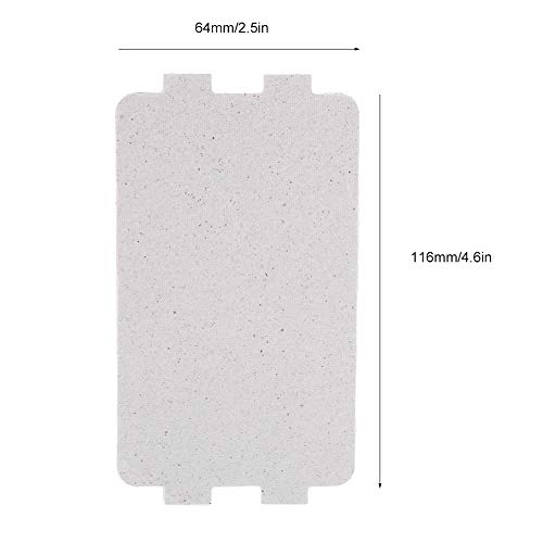 FTVOGUE - Juego de 5 Placas de Mica de Placas Repuesto para Hornos de Microondas