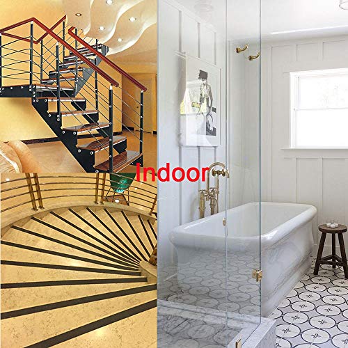 FULARR® 10M X 5CM Premium Transparente Antideslizante Cinta, Antideslizante Seguridad Cinta, Antideslizante Autoadhesiva Cinta, para Interiores y Exteriores