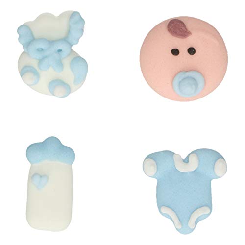 Fun Cakes - Pack de Decoraciones de Azúcar/fondant para cupcakes, muffins, tartas, galletas. (Pack Baby)