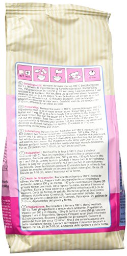FunCakes Preparado para Galletas de Mantequilla Tradicionales Sabor Galleta acabado Liso ideal para Decorar con Glasa, 500g, 33913