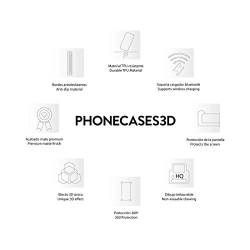 Funda móvil Sevilla Escudo Blanca Compatible con iPhone 11. Carcasa de TPU de Alta protección. Funda Antideslizante, Anti choques y caídas.