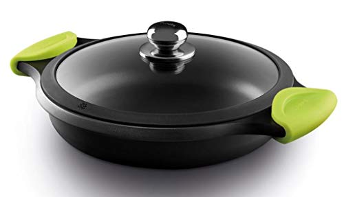 Fundix - Cacerola Baja Inducción 24 cm Con Tapadera