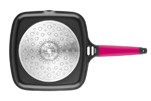 Fundix - Grill Inducción Mango Magenta 27 cm