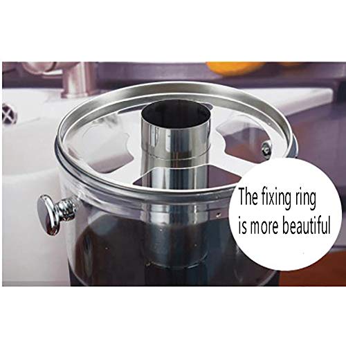 FYRS - Máquina de bebidas frías para uso doméstico y comercial de tres cabezales, máquina de jugo y máquina de trío de autoservicio, color dorado
