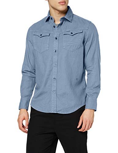 G-STAR RAW ARC 3D Slim Shirt Jeans, Azul (Delft 7647 – 825), M para Hombre