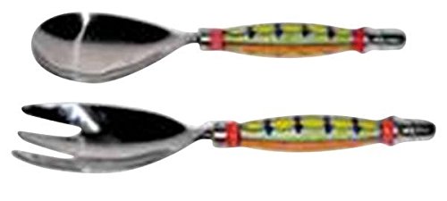 Gall & Zick – Cubiertos para ensalada (cerámica rayas