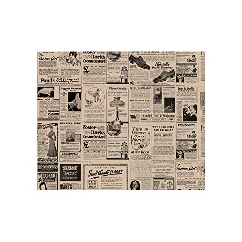 García de Pou 217.53 Envoltorios Antigrasas para Hamburguesas Times, 34 G/M2, 28 x 34 cm, Set de 1000, Natural