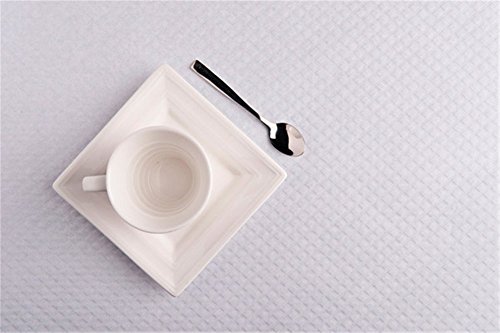 García de Pou Mantel de Papel en Rollo, Celulosa, Blanco, 100 x 1.2 m