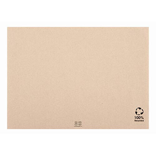 García de Pou Mantelines, Papel Reciclado, natural, 31x43 cm, 500