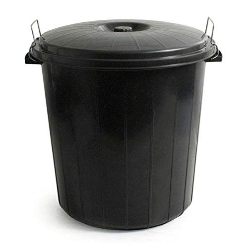 Garden pic-Nic - Cubo Basura con Tapa 50l Negro