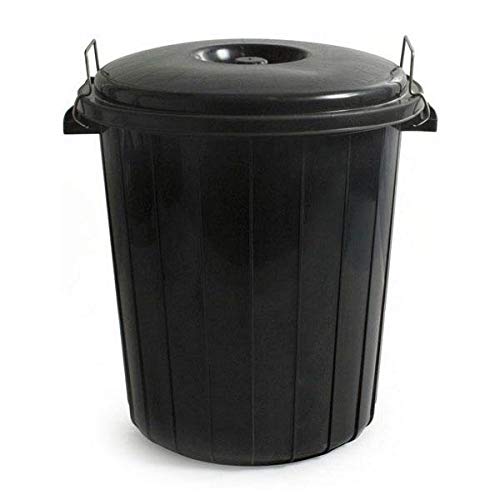 Garden pic-Nic - Cubo Basura con Tapa 50l Negro