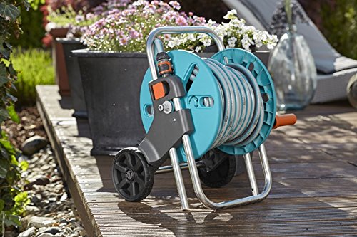 Gardena 18502-50 18502-50-Manguera Carro AquaRoll S, Estándar