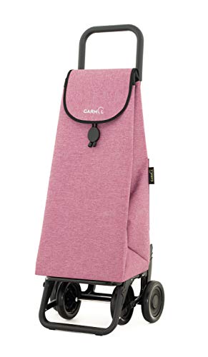 Garmol Carro Compra, Fucsia, 55L