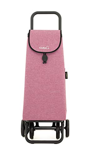 Garmol Carro Compra, Fucsia, 55L