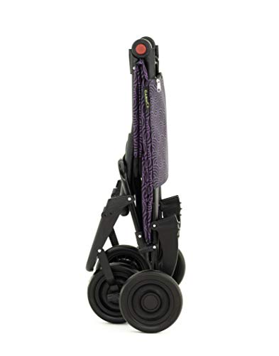 Garmol Carro Compra, Violeta y Negro, 55L