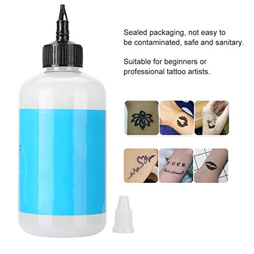 Gel de transferencia para tatuajes, Solución de transferencia de tatuajes profesional de 250 ml Gel Plantilla Crema Imprimación, Pomada segura de larga duración Arte corporal para tatuajes