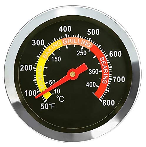 GFTIME 01T08 6 cm Termómetros para Barbacoas y Ahumadores BBQ Termómetro Medidor de Temperatura Piezas de Repuesto Termómetro de Horno Parrilla Accesorios