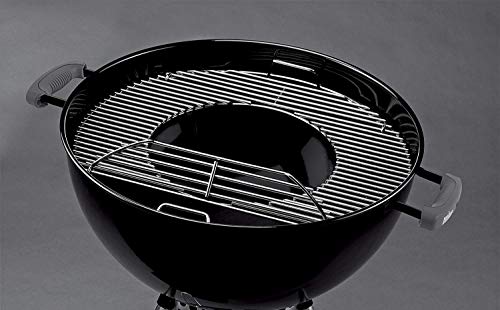GFTIME BBQ Rejilla Parrilla Piezas de Repuesto Barbacoa Gas Niquelado Asado Accesorios para Weber 8835, se Ajustan a Las Parrillas de carbón Parrilla Barbacoa de 57 cm