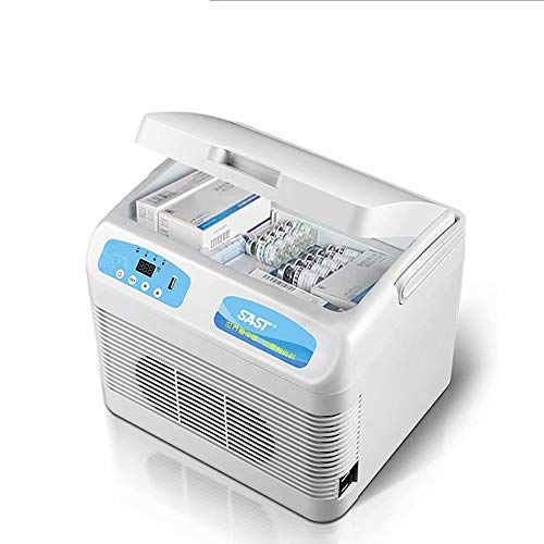 GG-home Refrigerador de medicamentos y refrigerador de insulina con Sistema avanzado de Control de Temperatura - Caja portátil para enfriadores de medicamentos para automóviles, Viajes, hogar