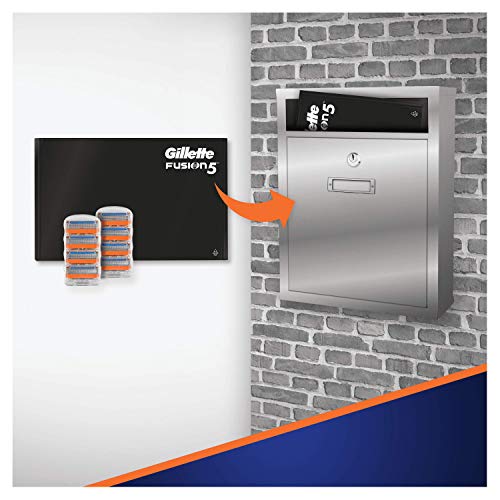 Gillette Fusion5 Cuchillas de Afeitar, Paquete de 16 Cuchillas de Recambio