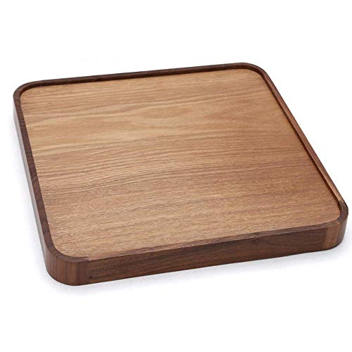 Giow Merienda de Fruta Retro Vajilla Herramienta de Cocina Bandeja de Desayuno Desayuno Comida de Hotel Madera Maciza Postre Almacenamiento Proveedores rectangulares Cena