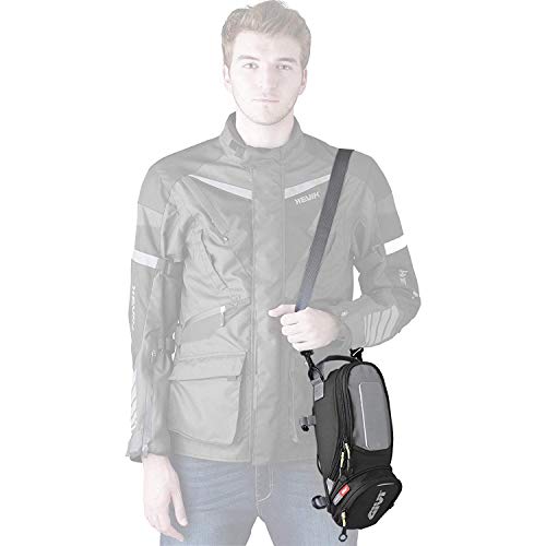 GIVI EA106B Easy Bag Bolso Magnético Depósito, Volumen 6 litros, Carga Máxima 2 Kg, Negro