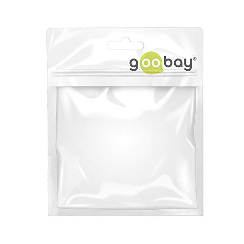 Goobay 97359 - Cable de alimentación 0,5 m, Negro