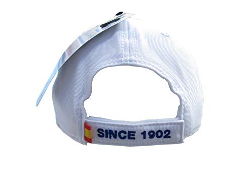 Gorra Real Madrid junior blanco primer equipo escudo Colores Originales - Producto bajo licencia