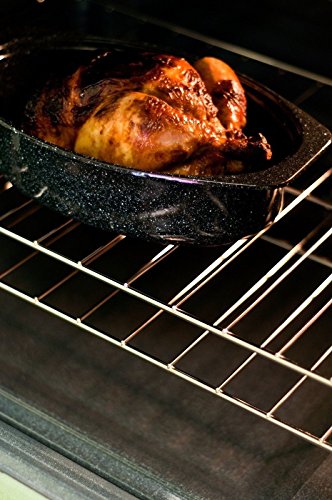 Graniteware 6106 - Asadora para Horno de Acero al Carbono (33 x 20 cm)