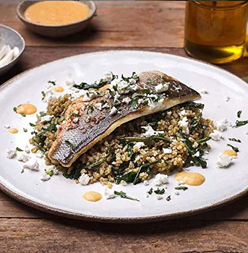 Grano Integral Del Trigo Verde Freekeh El Súper Alimento 800g / Grano Más Nutritivo Del Mundo / Grano Fresco, Saludable de Galilea / Sabor Mediterráneo / Freekeh Delicioso y Vegano (2 paquetes)