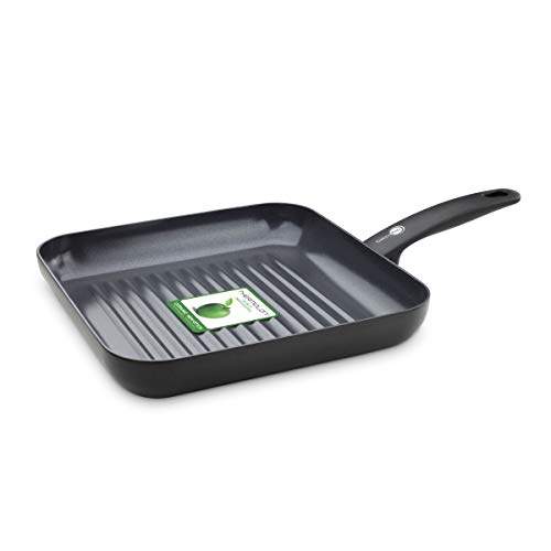GreenPan Cambridge Infinity cerámica, Antiadherente, Color Negro