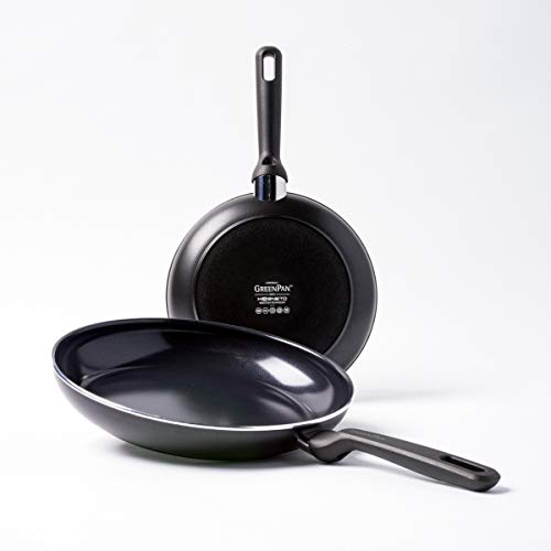 GreenPan CC001663-001 - Juego de sartenes, color negro