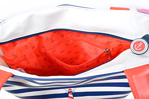 Grupo Erik Editores Bolso Shopping Bag Amelie Marinero