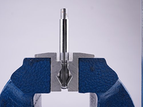 GSR - Mordazas para tornillos de banco (2 piezas, 150 mm, aluminio/prismas con mordazas magnéticas, mordazas de protección para tornillo de banco de máquinas, accesorios profesionales para taller