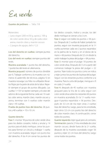 Guantes, manoplas y mitones de punto. 13 proyectos explicados paso paso (Cp - Serie Punto (drac))