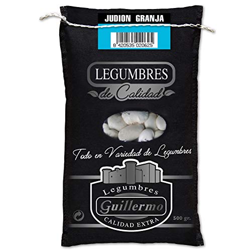 Guillermo Judión Gigante Tipo Granja Alubia Gourmet Calidad Extra Saco 500 g
