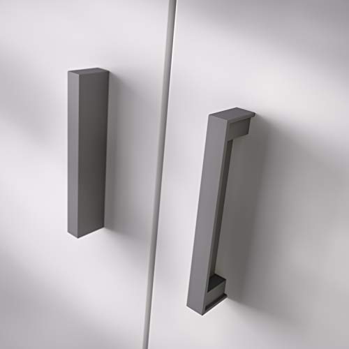 HABITMOBEL Armario Multiusos ALMACENAJE O ESCOBERO Medidas: Altura Especial 190 cm x Ancho: 78 cm x Fondo: 35 cm