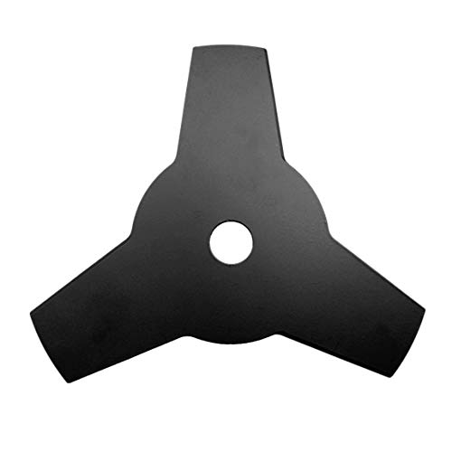 Haishine Cortador de Pinceles Césped Recortador Cuchillo de Cabeza Cuchilla de Acero 3 Dientes 3T para Bush Weed Pincel Weedeater